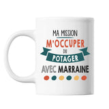 Mug Ma mission Potager avec Marraine - Planetee