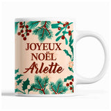 Tasse Noël Arlette Beige - Planetee