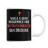 Mug Nutritionniste Qui déchire - Planetee