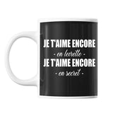 Mug Je t'aime encore en levrette Je t'aime encore en secret | Référence Vlaad - Planetee