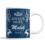 Tasse Noël Malik Bleu - Planetee