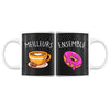 Mug Couples couple Meilleur ensemble | café donuts | Tasses Duo Amour - Planetee