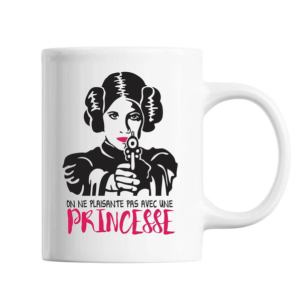 Mug On ne plaisante pas avec une Princesse - Planetee
