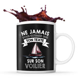 Mug personnalisable voilier Prénom Femme Métier Age pour Navigateuse - Planetee