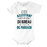 Body bébé Le Petit Assistant du Bureau de Parrain - Planetee