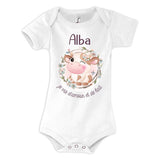 Body bébé Alba Amour et Biberon de Lait Vache - Planetee