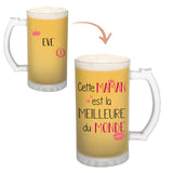 Chope de bière Eve Meilleure Maman - Planetee