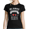 T-shirt femme tarot septuagénaire - Planetee