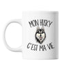 Mug Husky c'est la vie Chien - Planetee