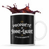 Mug Propriété de Anne-Laure - Planetee