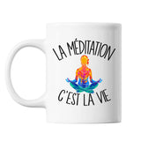 Mug Méditation femme c'est la vie - Planetee