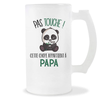 Chope de bière Papa Pas Touche Panda - Planetee