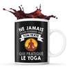 Mug personnalisable yoga Prénom Femme Métier Age pour Yogiste - Planetee