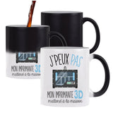 Mug Magique J'peux pas Imprimante 3d - Planetee
