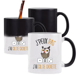 Mug Magique J'peux pas Cul de Chouette - Planetee