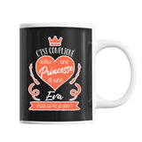 Mug Eva La Princesse | Tasse Prénom - Planetee