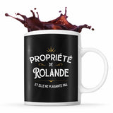 Mug Propriété de Rolande - Planetee