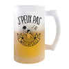 Chope de bière Waterpolo j'peux pas - Planetee
