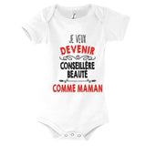 Body Bébé Je veux devenir Conseillère Beauté comme Maman - Planetee