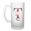 Chope de bière Talia Lettre Fleur - Planetee