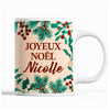 Tasse Noël Nicolle Beige - Planetee