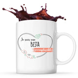 Mug Besta Irremplaçable - Planetee