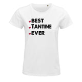 T-shirt femme Best Tantine Ever - Planetee