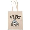 Sac Tote Bag koala 2 je le ferai demain beige - Planetee
