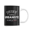 Mug Homme Urbaniste Meilleur de France | Tasse Noire métier - Planetee