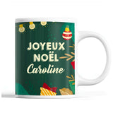 Tasse Noël Caroline Vert - Planetee