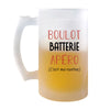 Chope de Bière Batterie C'est ma Routine - Planetee