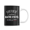Mug Homme Maître d'hôtel Meilleur de France | Tasse Noire métier - Planetee