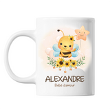 Mug Alexandre bébé d'amour abeille - Planetee