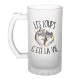 Chope de bière Loup c'est la vie - Planetee