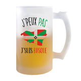 Chope de bière Basque j'peux pas - Planetee