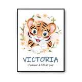 Affiche Victoria Amour Pur Tigre - Planetee