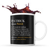 Mug Patrick Définition Perfection - Planetee