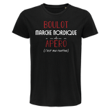 T-shirt homme Marche Nordique C'est ma Routine - Planetee