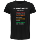 T-shirt Homme Balade en Moto Journée Parfaite - Planetee
