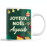Tasse Noël Ayoub Vert - Planetee