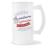 Chope de bière Marraine La Meilleure du Monde entier - Planetee