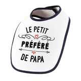 Bavoir bébé Le petit préféré de Papa - Planetee