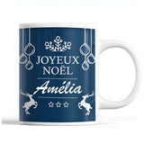 Tasse Noël Amélia Bleu - Planetee