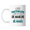 Mug Le Petit Partenaire de Marche de Mamie - Planetee