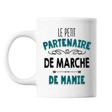 Mug Le Petit Partenaire de Marche de Mamie - Planetee