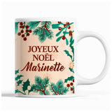 Tasse Noël Marinette Beige - Planetee
