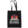 Sac Tote Bag Mma Légende tu deviendras Noir - Planetee